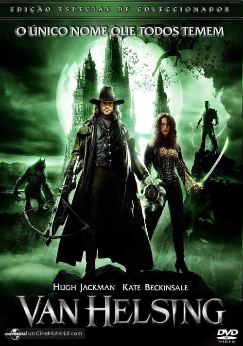 Van Helsing - Portuguese DVD movie cover
