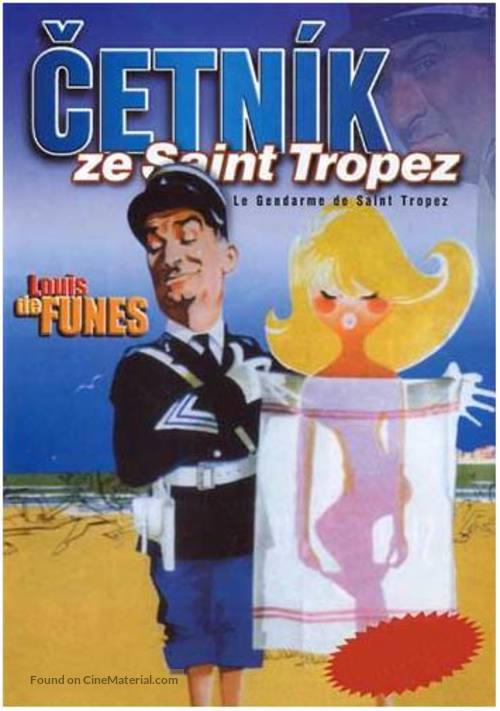 Le gendarme de St. Tropez - Czech DVD movie cover