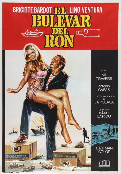 Boulevard du rhum - Spanish Movie Poster