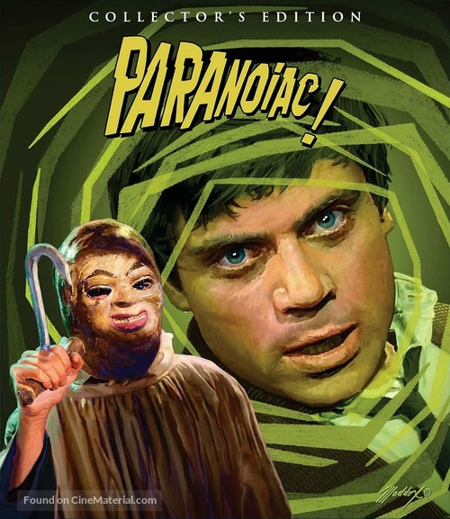 Paranoiac - Blu-Ray movie cover