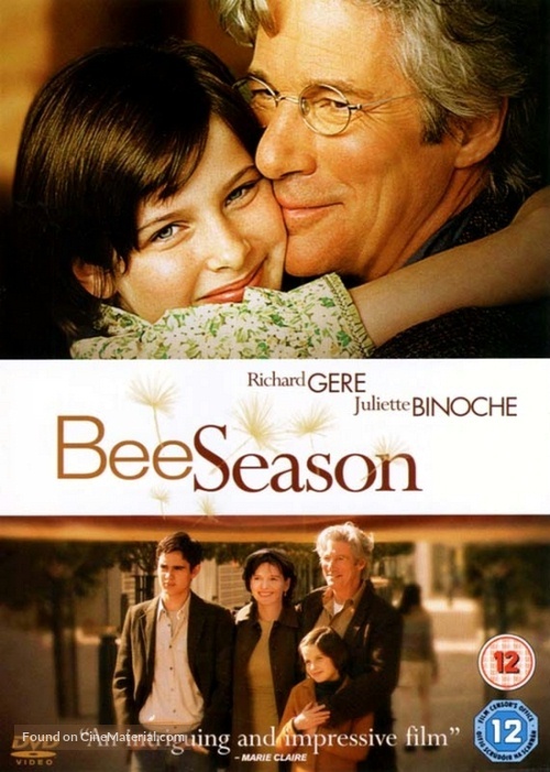 Bee Season - British DVD movie cover