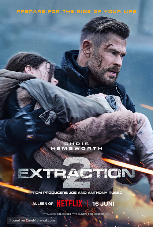 Extraction 2 - Dutch Movie Poster