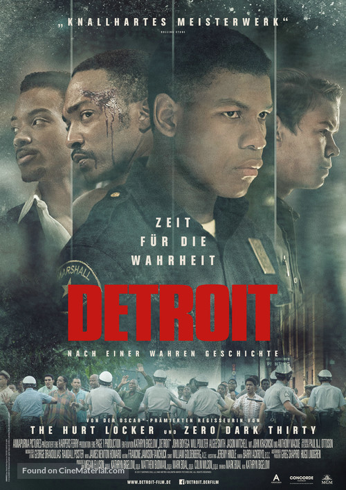 Detroit - German Movie Poster