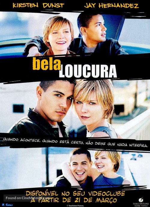 Crazy/Beautiful - Portuguese Movie Cover