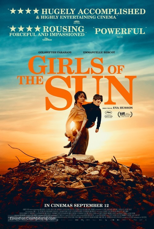 Les filles du soleil - New Zealand Movie Poster