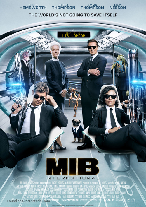 Men in Black: International - Norwegian Movie Poster