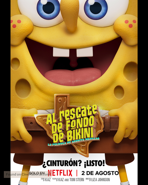 Saving Bikini Bottom: The Sandy Cheeks Movie - Argentinian Movie Poster