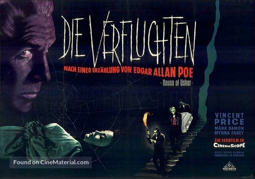 House of Usher - German Movie Poster