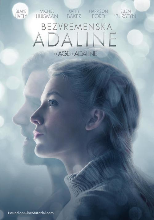 The Age of Adaline - Croatian DVD movie cover