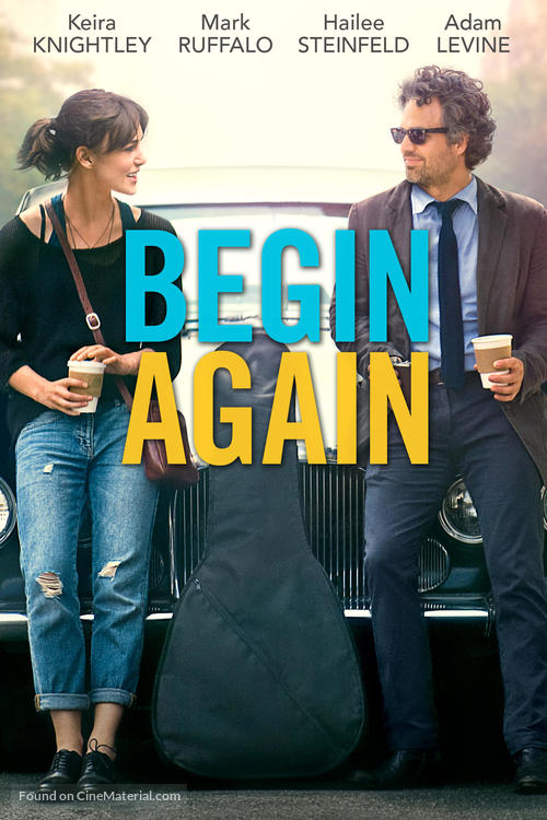 Begin Again - DVD movie cover