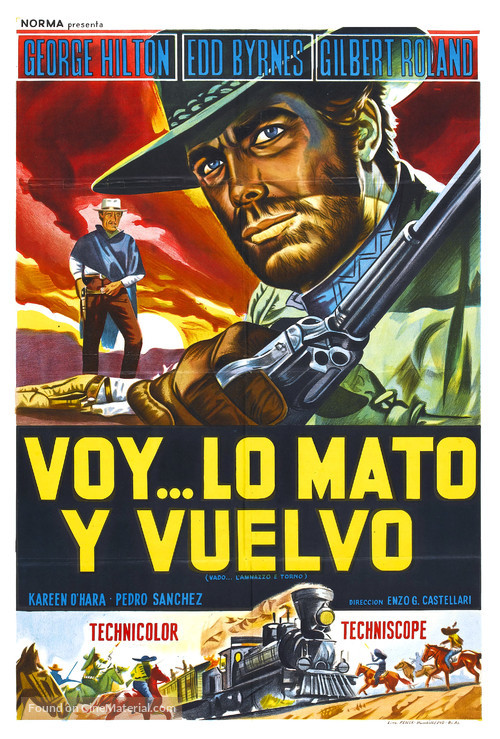 Vado... l&#039;ammazzo e torno - Spanish Movie Poster