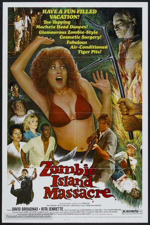 Zombie Island Massacre - Movie Poster