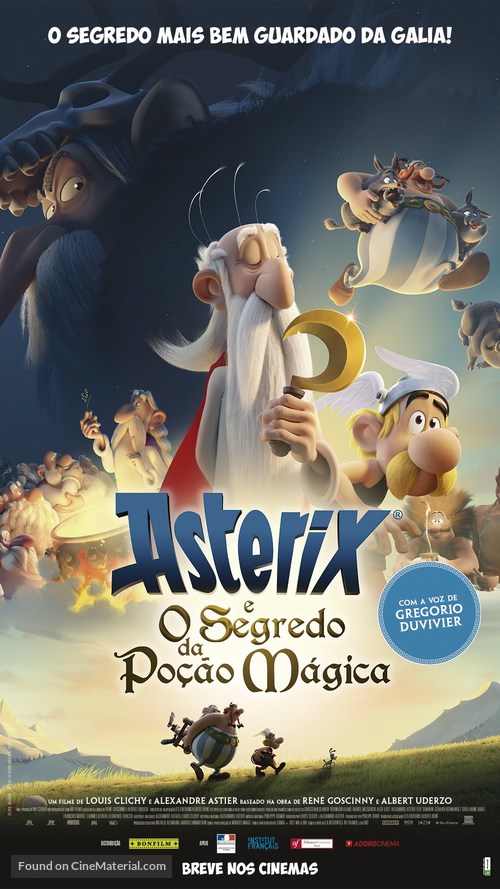 Ast&eacute;rix: Le secret de la potion magique - Brazilian Movie Poster