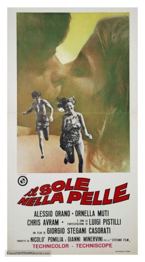 Il sole nella pelle - Italian Movie Poster