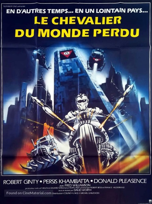 Warrior of the Lost World - French Movie Poster