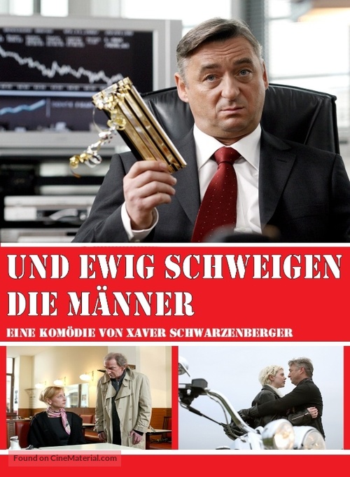 Und ewig schweigen die M&auml;nner - German Movie Poster