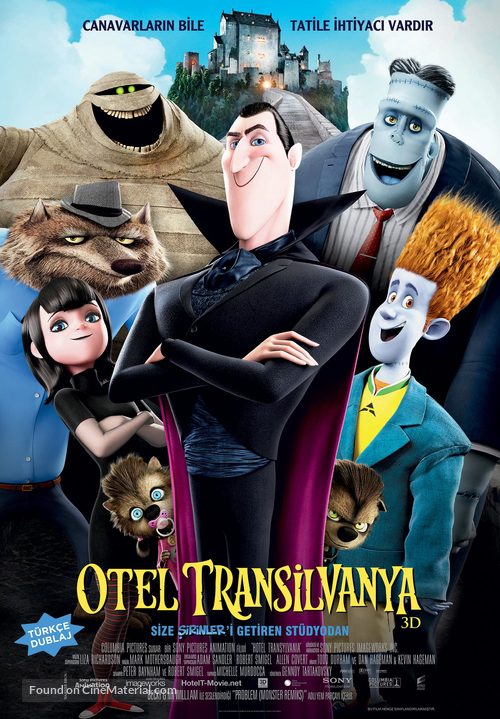 Hotel Transylvania - Turkish Movie Poster