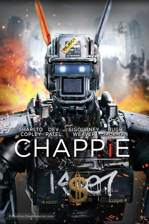 Chappie - German DVD movie cover