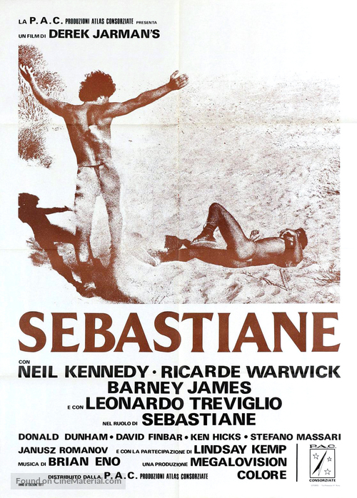 Sebastiane - Italian Movie Poster