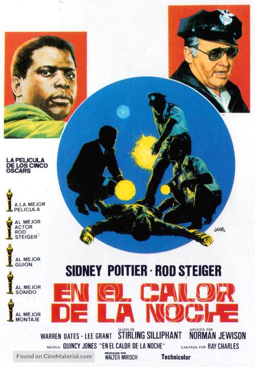 In the Heat of the Night - Spanish Movie Poster