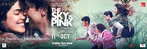 The Sky Is Pink - Indian Movie Poster