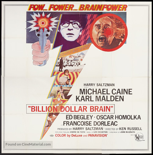 Billion Dollar Brain - Movie Poster