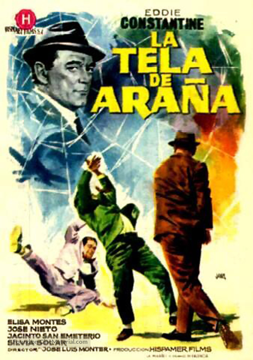 Tela de ara&ntilde;a - Spanish Movie Poster