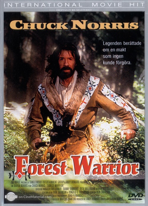 Forest Warrior - Swedish DVD movie cover