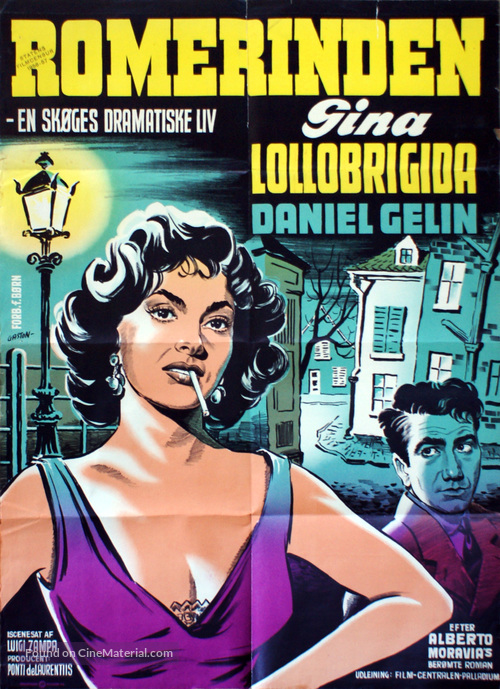 La romana - Danish Movie Poster