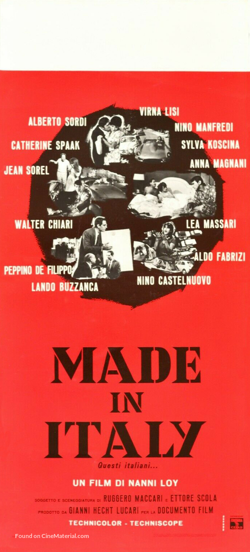 Made in Italy - Italian Movie Poster