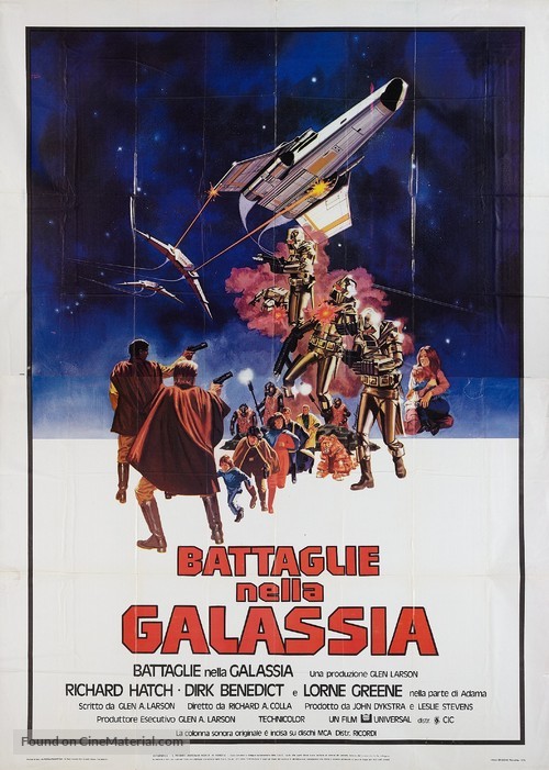 &quot;Battlestar Galactica&quot; - Italian Movie Poster