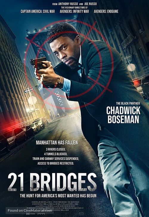 21 Bridges - Philippine Movie Poster