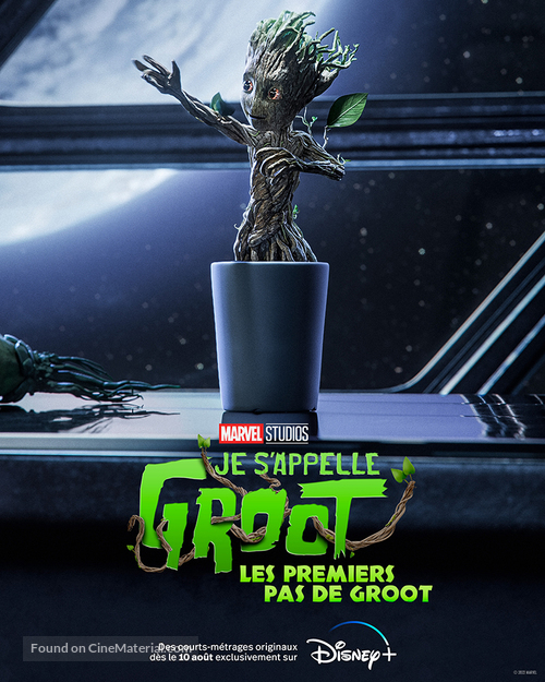 &quot;I Am Groot&quot; - French Movie Poster
