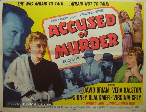 Accused of Murder - Movie Poster