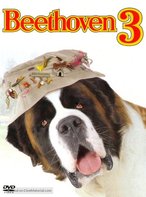 Beethoven&#039;s 3rd - Czech DVD movie cover