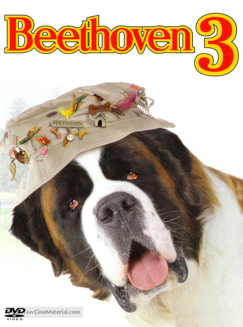 Beethoven&#039;s 3rd - Czech DVD movie cover