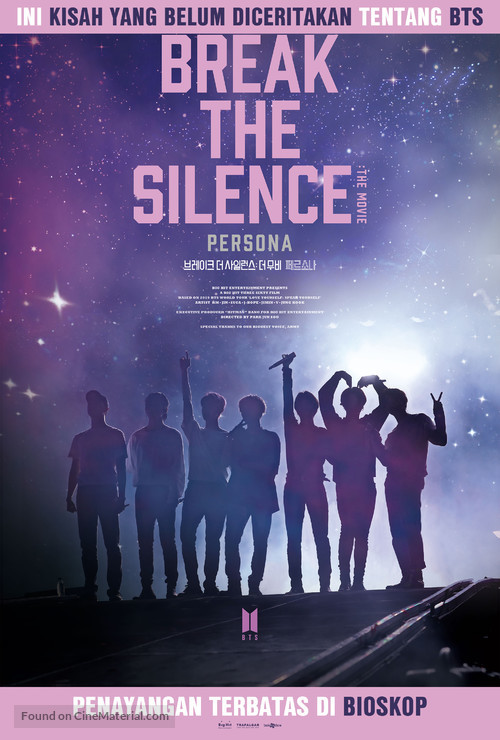 Break the Silence: The Movie - Indonesian Movie Poster