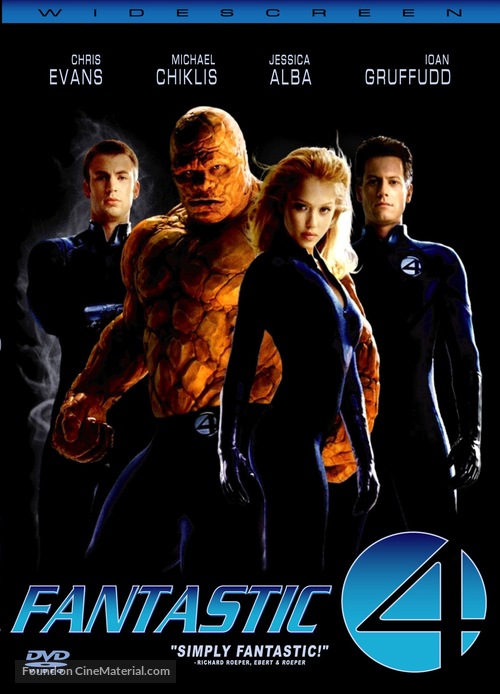 Fantastic Four - DVD movie cover