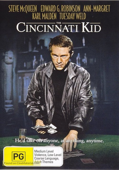 The Cincinnati Kid - Australian Movie Cover