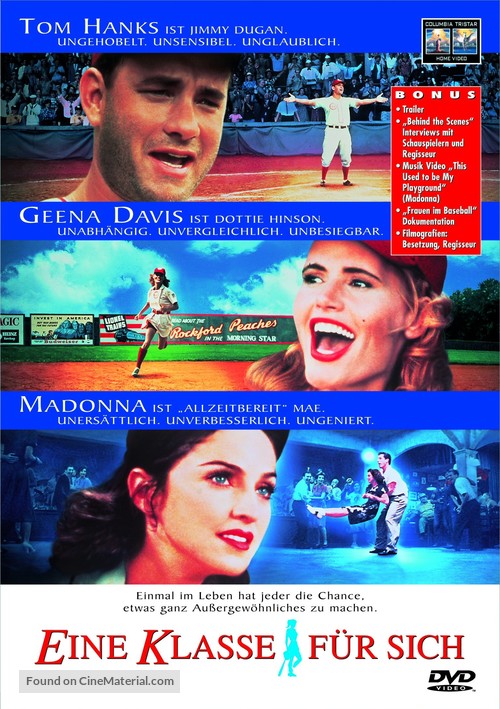 A League of Their Own - Swiss Movie Cover