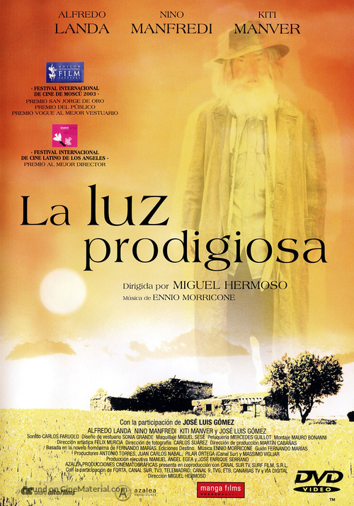 La Luz prodigiosa - Spanish Movie Cover