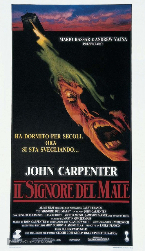 Prince of Darkness - Italian Movie Poster