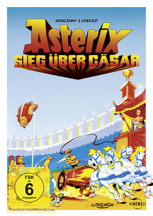 Ast&eacute;rix et la surprise de C&eacute;sar - German Movie Cover