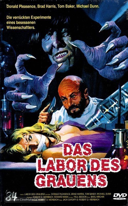 The Mutations - German DVD movie cover