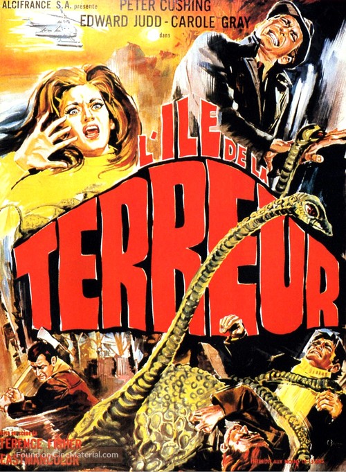 Island of Terror - French Movie Poster
