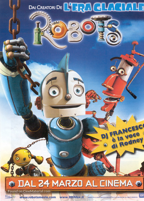 Robots - Italian Movie Poster