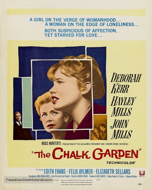 The Chalk Garden - Movie Poster