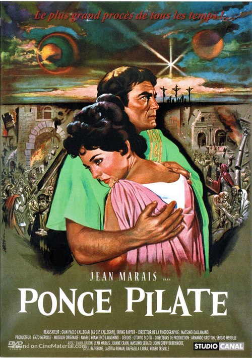 Ponzio Pilato - French DVD movie cover