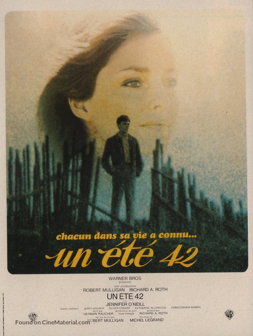 Summer of &#039;42 - French Movie Poster