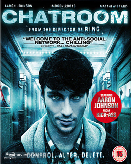 Chatroom - British Blu-Ray movie cover